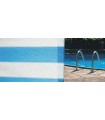 Plasa de umbrire Soleado alb/albastru, 2x100 m/sul, 90 % Grad de umbrire