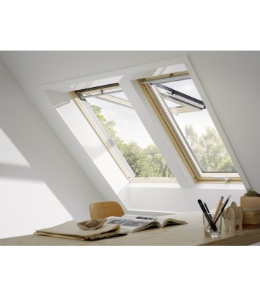 Fereastra de mansarda Velux GPL 3066, Dubla articulare, Vedere panoramica, Geam din 3 foi de sticla