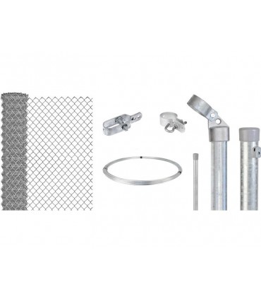 Set gard din plasa zincata H 170 cm L 100 m