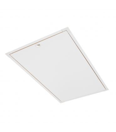 Ușă termoizolată albă cu grosime 3,6 cm – eficiență energetică pentru scară FAKRO LST
