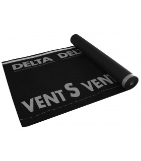 Folie anticondens Delta Vent S Plus cu banda autoadeziva, 75 mp/sul, 3 straturi, 150 g/mp