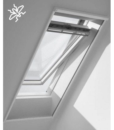 Plasă împotriva insectelor VELUX albă, ideală pentru ferestre mansardă